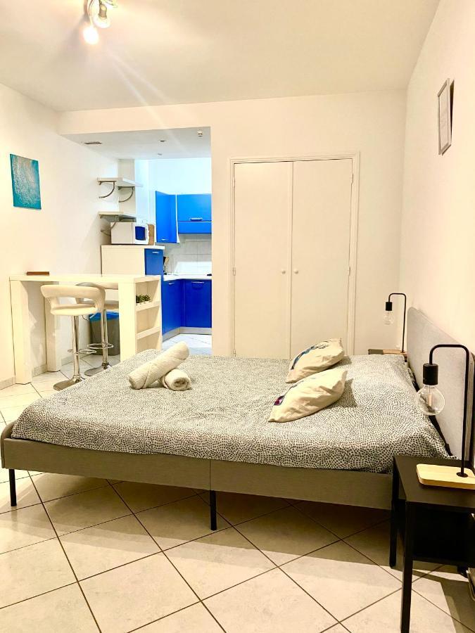Studio Menton proche mer climatisé wifi Esterno foto